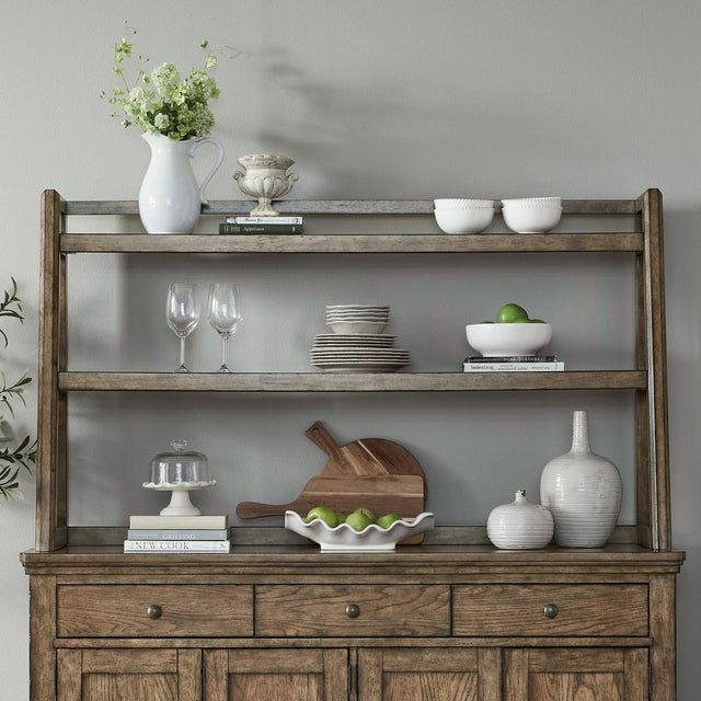 Liberty Furniture Carolina Park - Server Hutch - Brown