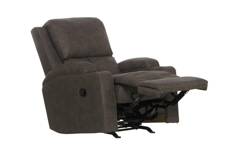 Catnapper Kyle - Rocker Recliner With Dual Cupholders - Smoke