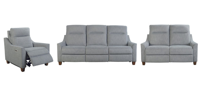 Parker House Madison - Powered By Freemotion Power Reclining Sofa Loveseat And Recliner - Pisces Marine