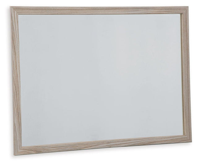 Ashley Hasbrick Bedroom Mirror - Tan