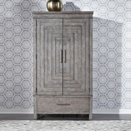 Liberty Furniture Modern Farmhouse - Armoire - Gray