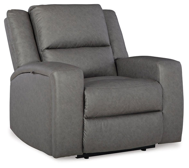 Ashley Brixworth Zero Wall Recliner - Slate