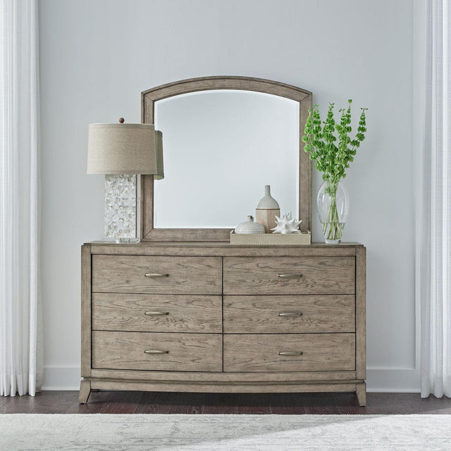 Liberty Furniture Avalon - Dresser & Mirror - Burnished Beige