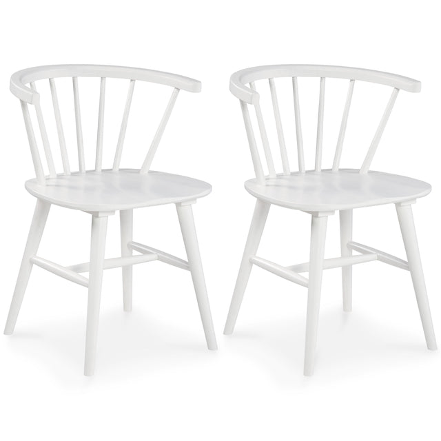 Ashley Grannen Dining Room Side Chair (2/CN) - White