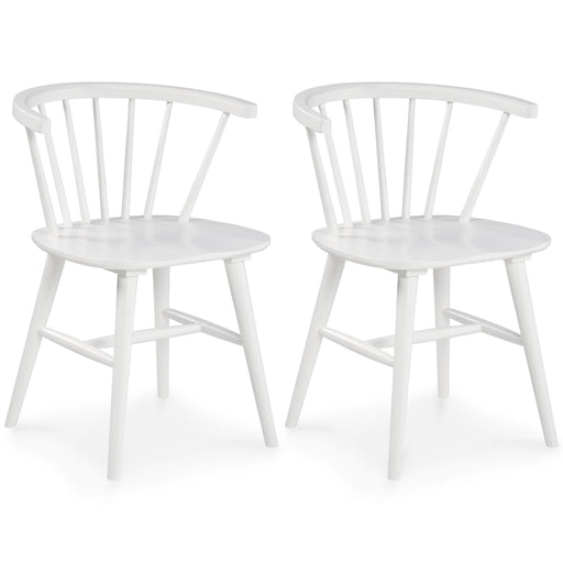 Ashley Grannen Dining Room Side Chair (2/CN) - White