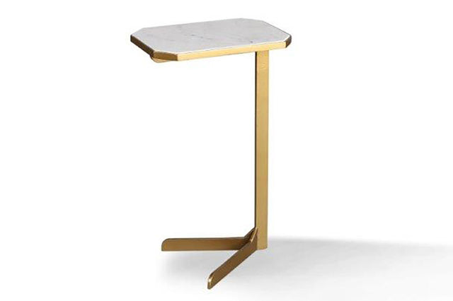 Parker House Crossings Eden - Accent Table - Iron and Marble