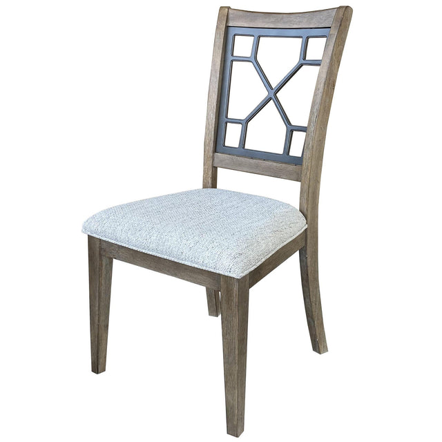 Parker House Sundance Dining - Chair Grid Back (Set of 2) - Sandstone