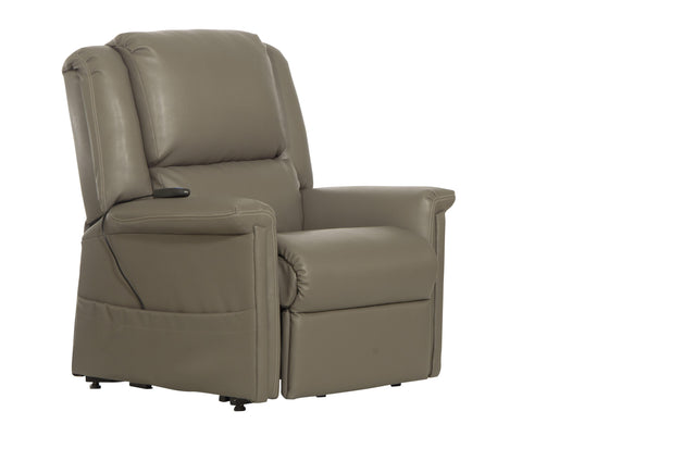 Catnapper Elsie - Power Lift Power Lay Flat Recliner - Beige - Fabric