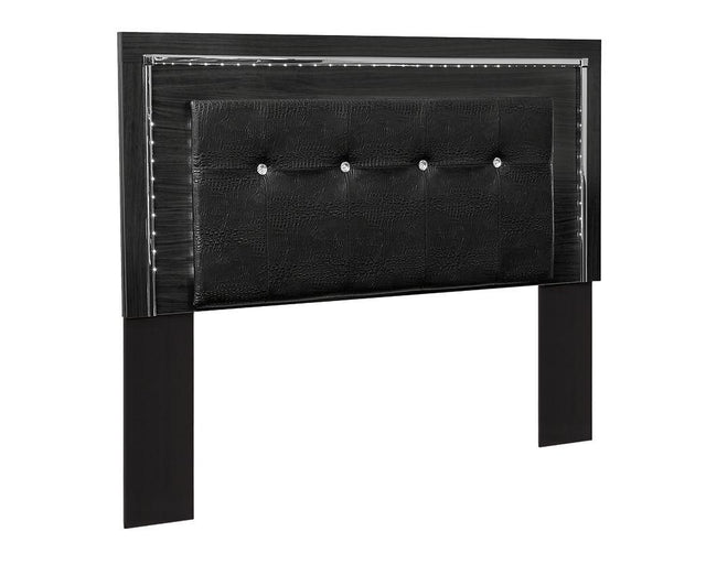 Ashley Kaydell Queen UPH Panel Headboard - Black