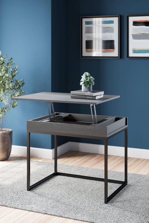 Ashley Yarlow Home Office Lift Top Desk - Black