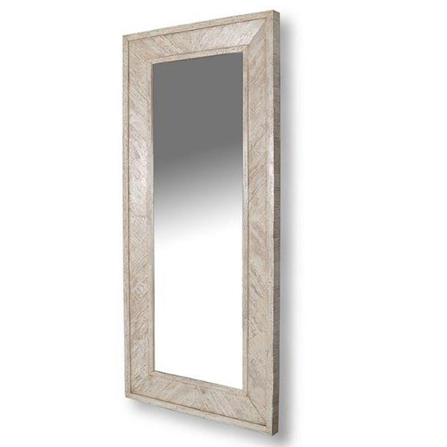 Parker House Crossings Monaco - Floor Mirror - Weathered Blanc