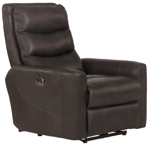 Catnapper Bosa - Power Recliner - Charcoal - Leather