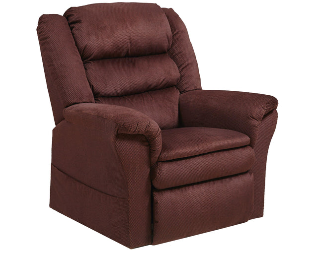 Catnapper Preston - Power Lift Recliner - Berry