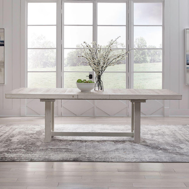 Liberty Furniture Backroads - Trestle Table - White