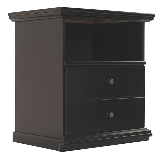 Ashley Maribel One Drawer Night Stand - Black