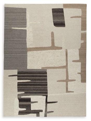 Ashley Kencher Extra Large Rug - Beige/Brown