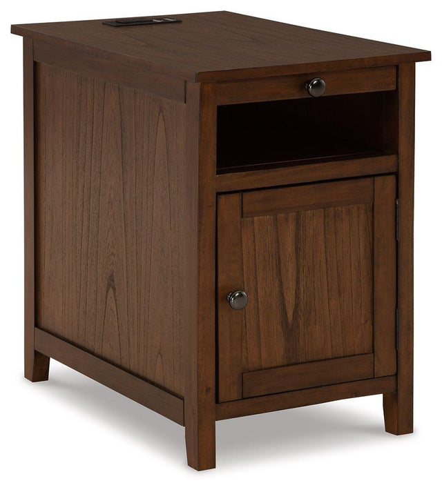 Ashley Treytown Chair Side End Table - Brown