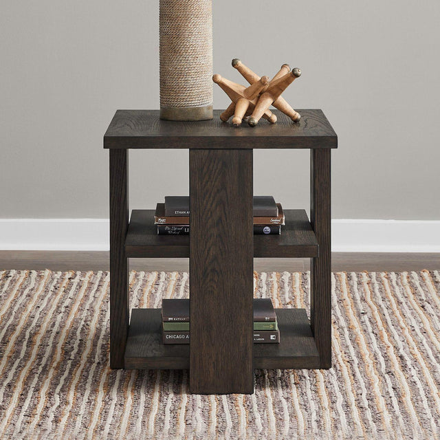 Liberty Furniture Harrison - End Table - Brown