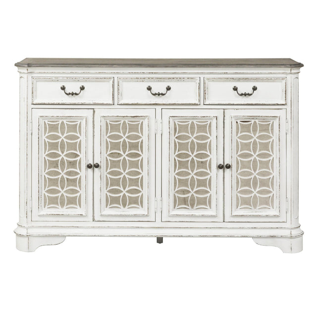 Liberty Furniture Magnolia Manor - Hall Buffet - White