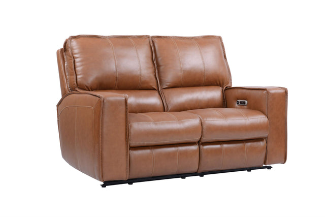 Parker House Rockford - Power Loveseat - Verona Saddle