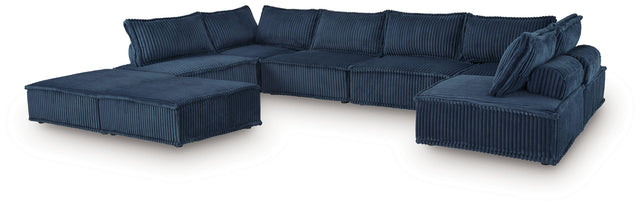 Ashley Bales - 8-Piece Modular Seating - Navy