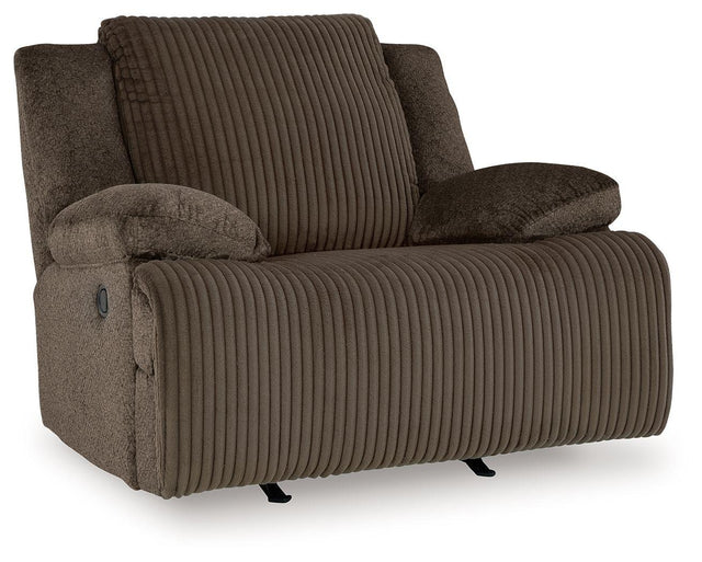 Ashley Top Tier Rocker Recliner - Chocolate