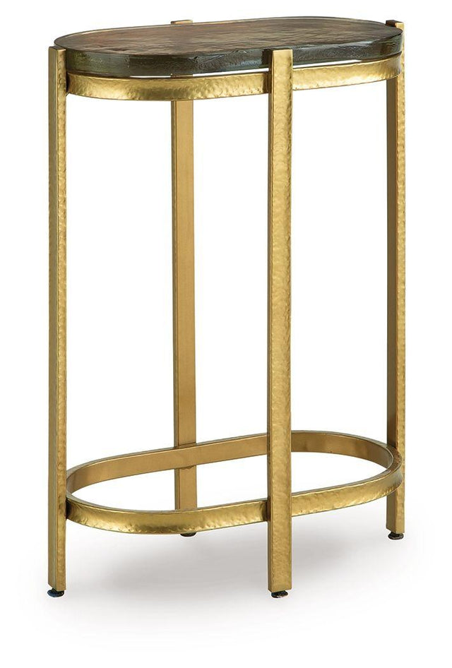 Ashley Porterville Accent Table - Gold Finish