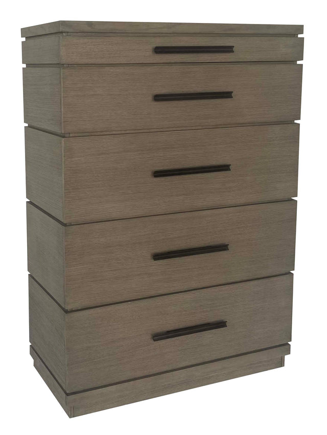 Parker House Pure Modern Bedroom - 5 Drawer Chest - Moonstone