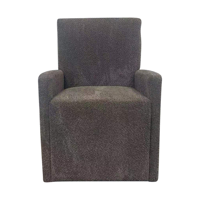 Parker House Pure Modern Dining - Upholstered Caster Chair - Himalaya Granite