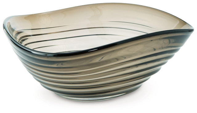 Ashley Solariston Bowl - Gray/Brown