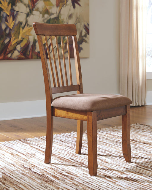 Ashley Berringer Dining UPH Side Chair (2/CN) - Rustic Brown