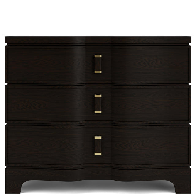 Riverside Furniture Lydia - Bachelor Chest - Dark Brown