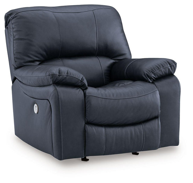 Ashley Leesworth Power Rocker Recliner - Ocean