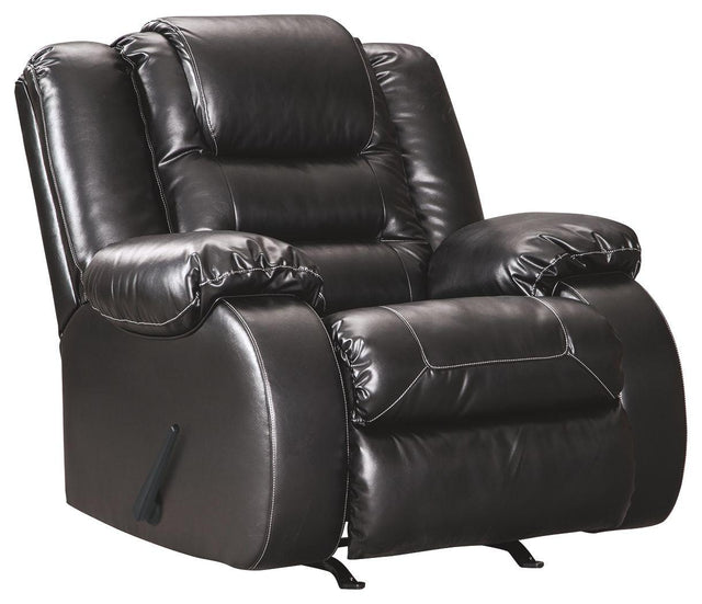 Ashley Vacherie Rocker Recliner - Black