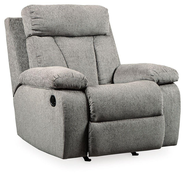 Ashley Mitchiner Rocker Recliner - Fog