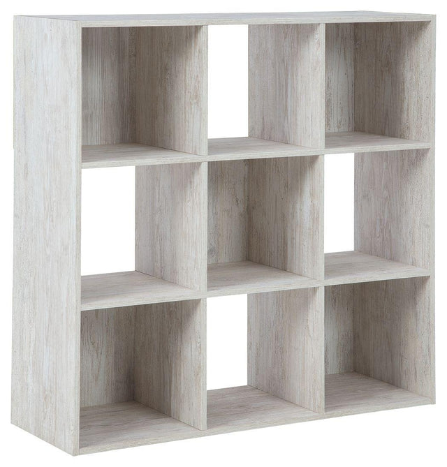 Ashley Paxberry Nine Cube Organizer - Whitewash