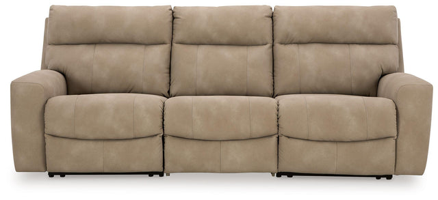 Ashley Next-gen Durapella - Sand - 3-Piece Power Reclining Sectional Sofa