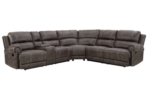 New Classic Furniture Terra - 3 Piece Sectional - Dark Gray