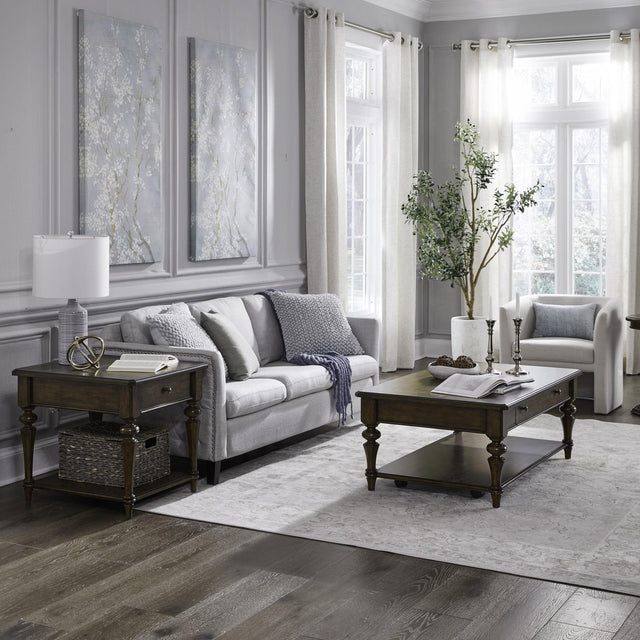 Liberty Furniture Arden Road - 3 Piece Table Set - Satin Cherry