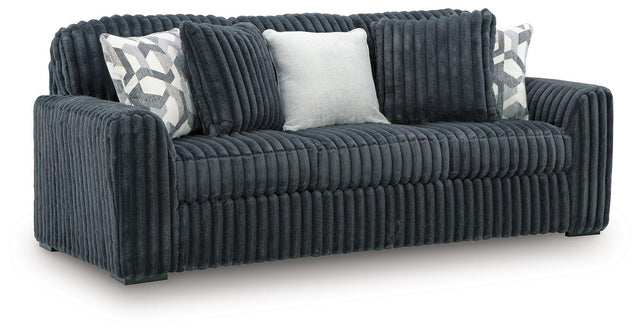 Ashley Midnight-Madness Sofa - Gunmetal