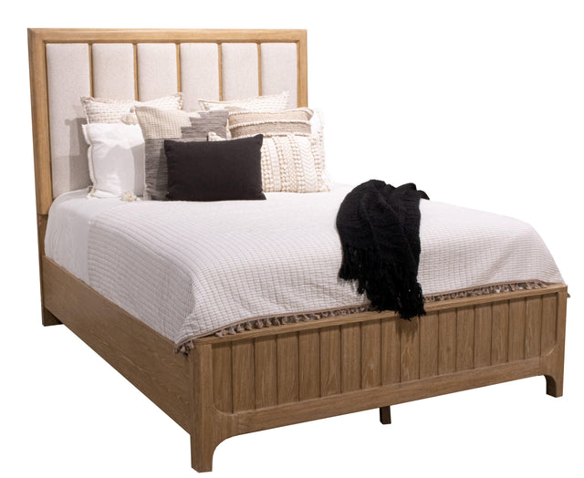 Parker House Escape - Bedroom Queen Panel Bed - Glazed Natural Oak