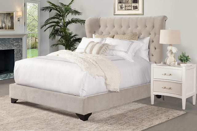 Parker House Chloe - Queen Bed - Meringue