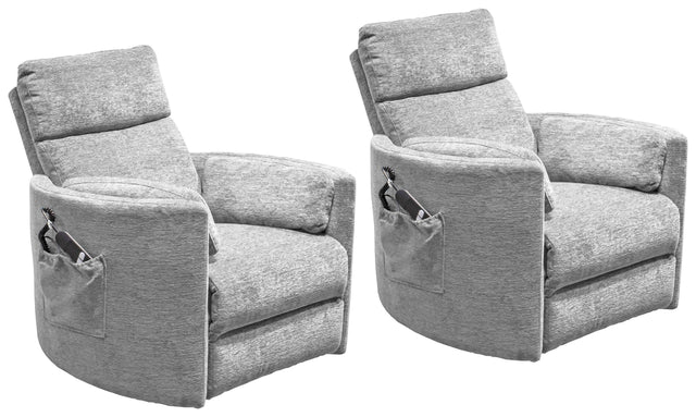 Parker House Radius Lift - Power Lift Recliner (Set of 2) - Mineral