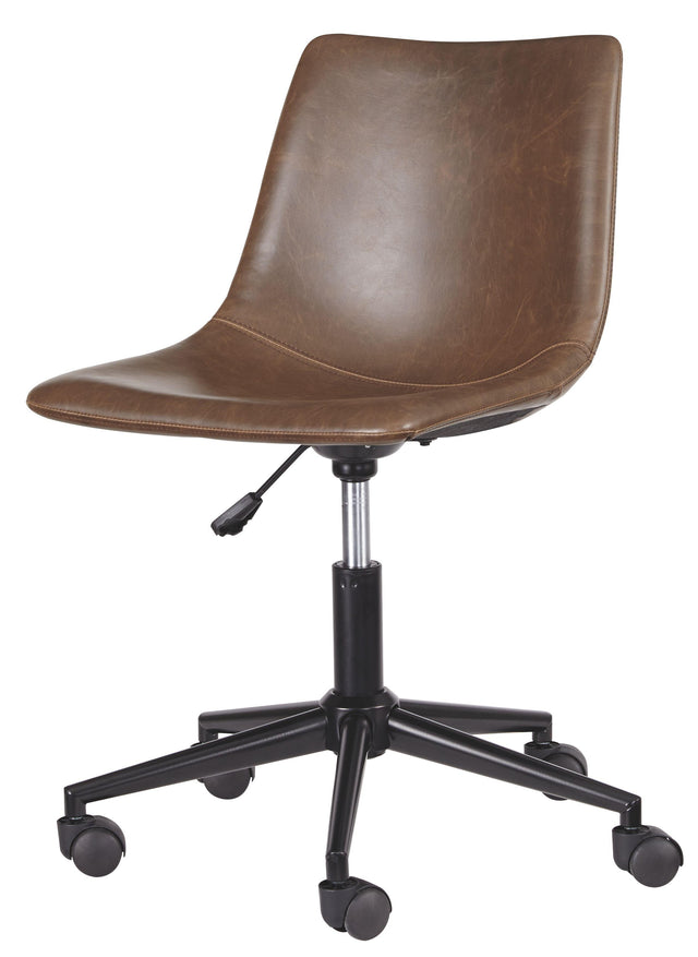 Ashley Office Chair Program Home Office Swivel Desk Chair - Brown