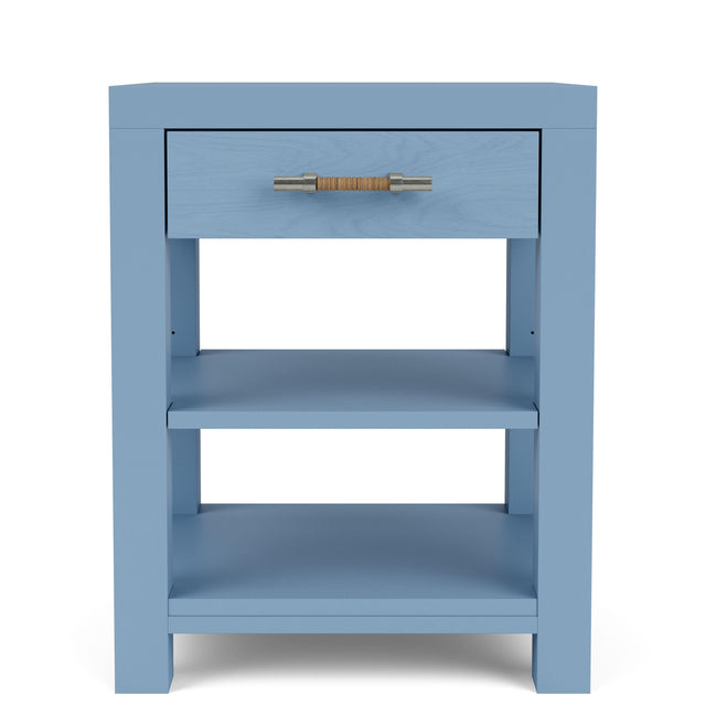 Riverside Furniture Rosalie - 1-Drawer Nightstand - Blue