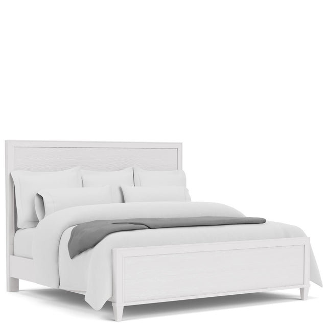 Riverside Furniture Rosalie - King Panel Bed - White