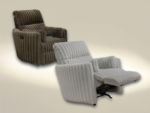 Catnapper Daydream - Swivel Glider Recliner - Chocolate