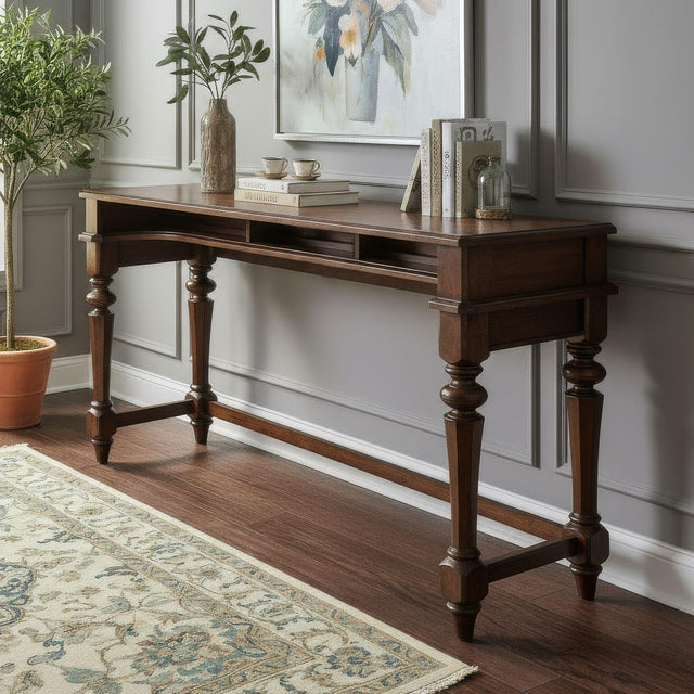 Liberty Furniture Arden Road - Console Bar Table - Cherry