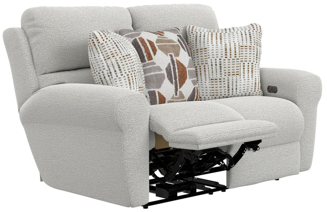 Catnapper Kellen - Power Reclining Loveseat With Zero Gravity - Ecru