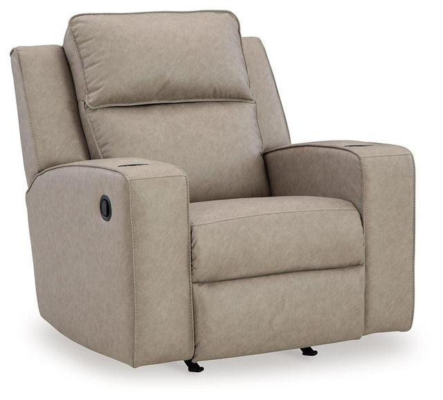 Ashley Lavenhorne Rocker Recliner - Pebble